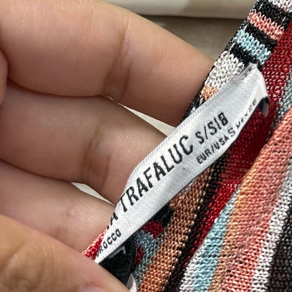 Zara Striped Maxi Coverup Dress - Picture 7 of 7